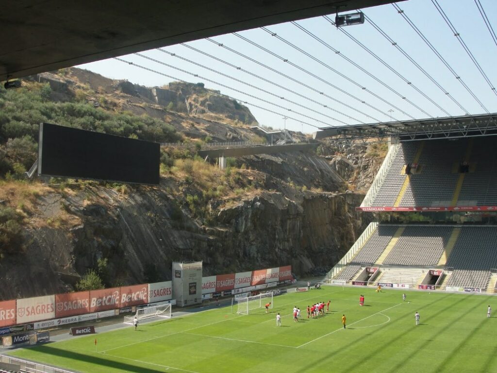 Das Stadion des SC Braga: 
