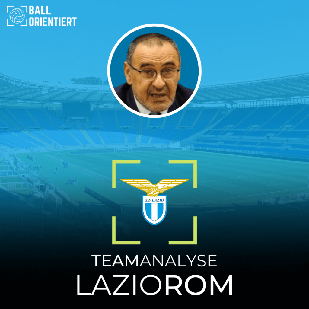 SS Lazio Rom Maurizio Sarri Spielweise Taktik Analyse Serie A