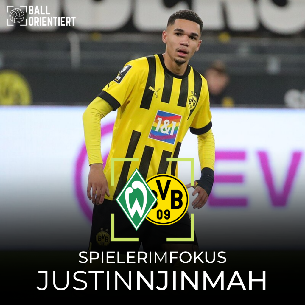 Justin Njinmah Spieleranalyse Profil Stärken Schwächen Spielweise Werder Bremen Borussia Dortund BVB u23