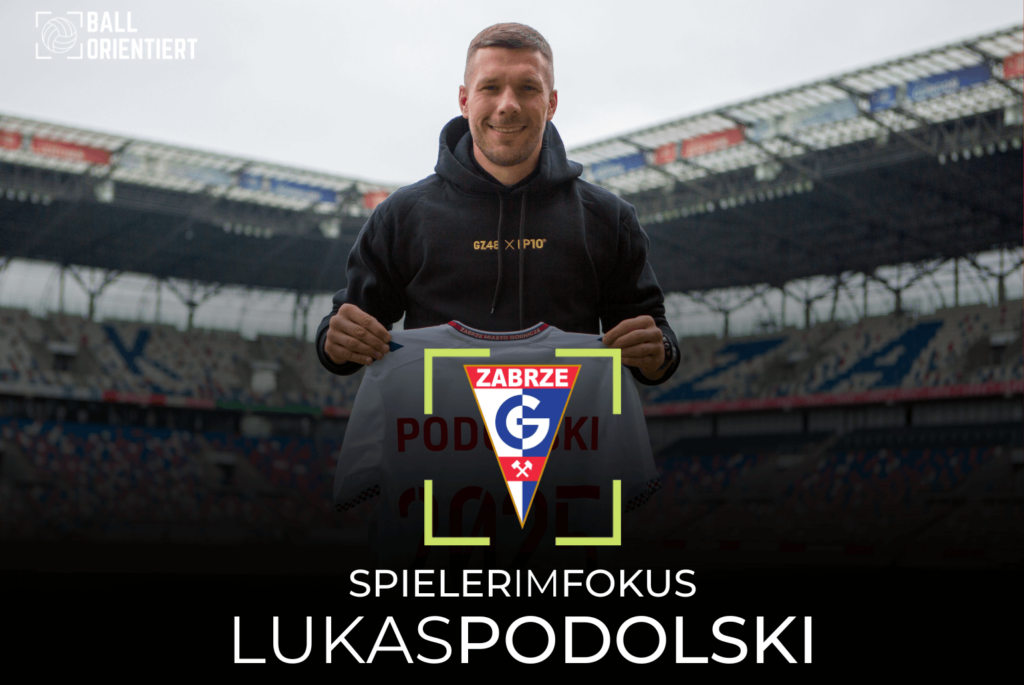 Lukas Podolski Analyse Spieleranalyse Profil Spielerprofil Spielweise Stärken Schwächen Gornik Zabrze Ekstraklasa Taktik