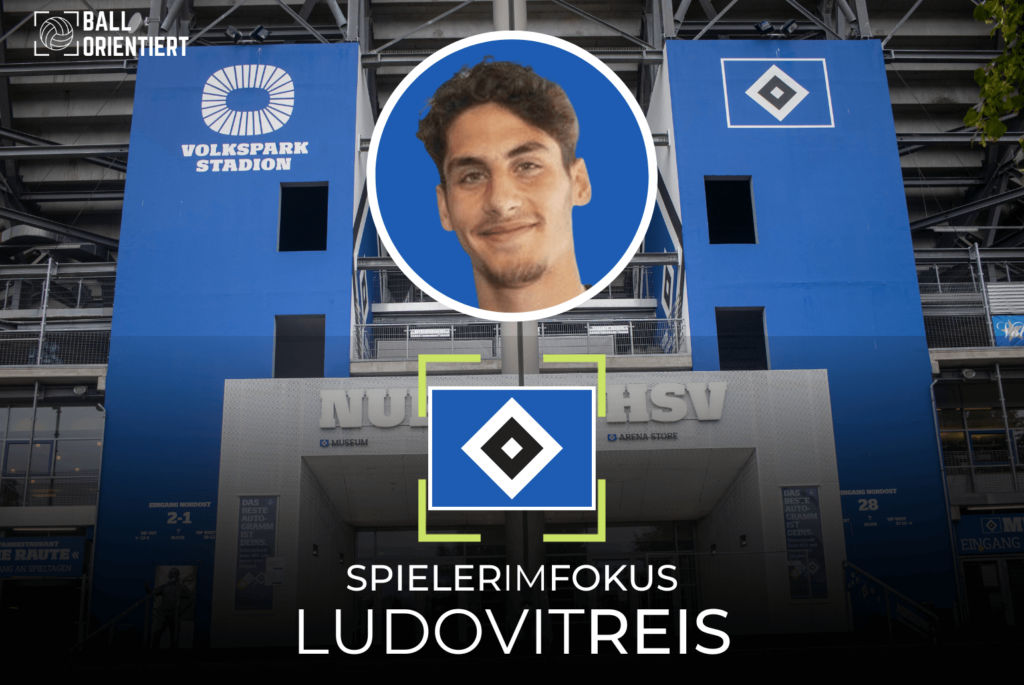 Ludovit Reis, talentierter und vielseitiger Spieler des HSV, im Porträt
