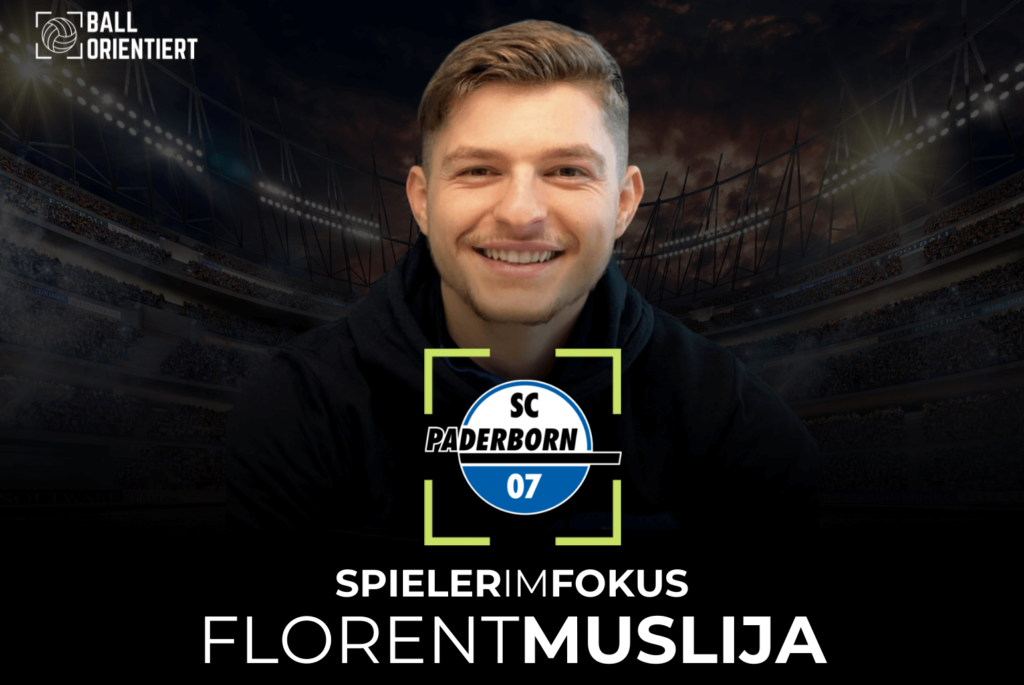 Florent Muslija Analyse Spieleranalyse Profil Scouting Report Bericht Stärken Schwächen Spielweise Taktik SC Paderborn 2. Bundesliga Lukas Kwasniok