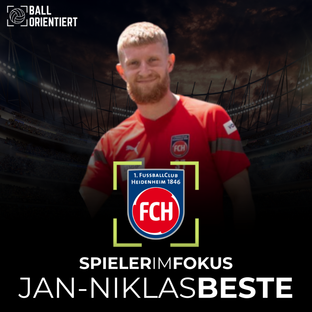 Jan-Niklas Beste Analyse Scouting Profil Spielweise Stärken Schwächen 1. FC Heidenheim Bundesliga Taktik Profil Frank Schmidt