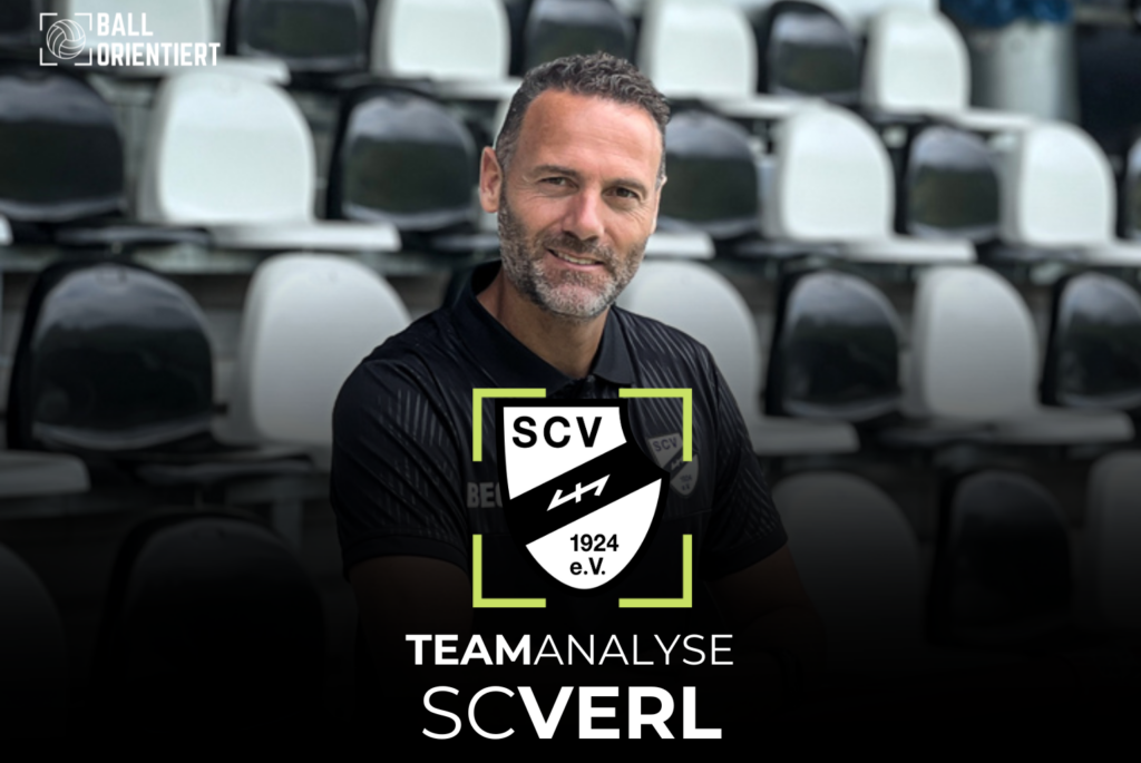 SC Verl Analyse Taktik Spielweise 3. Liga Trainer Alexander Ende Datenanalyse Fußballanalyse Scouting Fußball ballorientiert